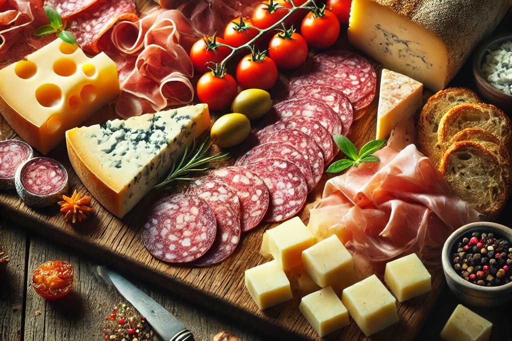 Spekemat og ost kan være en kilde til histaminer